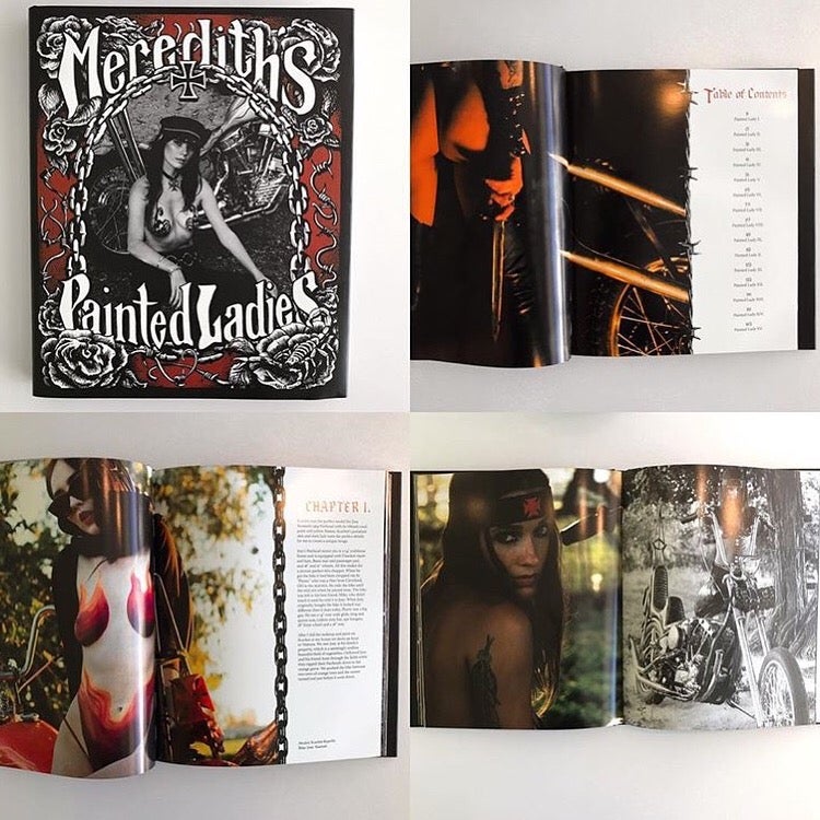 MEREDITH'S PAINTED LADIES BOOK-custom signed copy