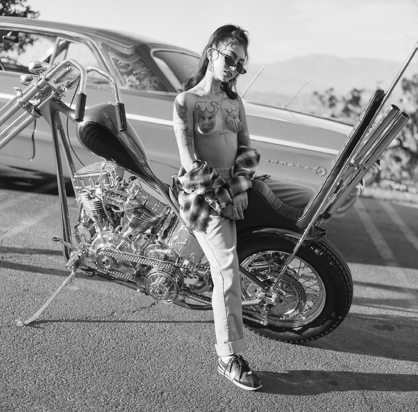 PAINTED LADY XXXVI. MEDIUM FORMAT FILM PRINTS