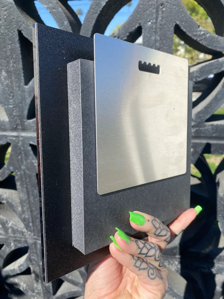 Painted Lady XXXV. SKYE Acrylic 8x8 (sold as a pair)