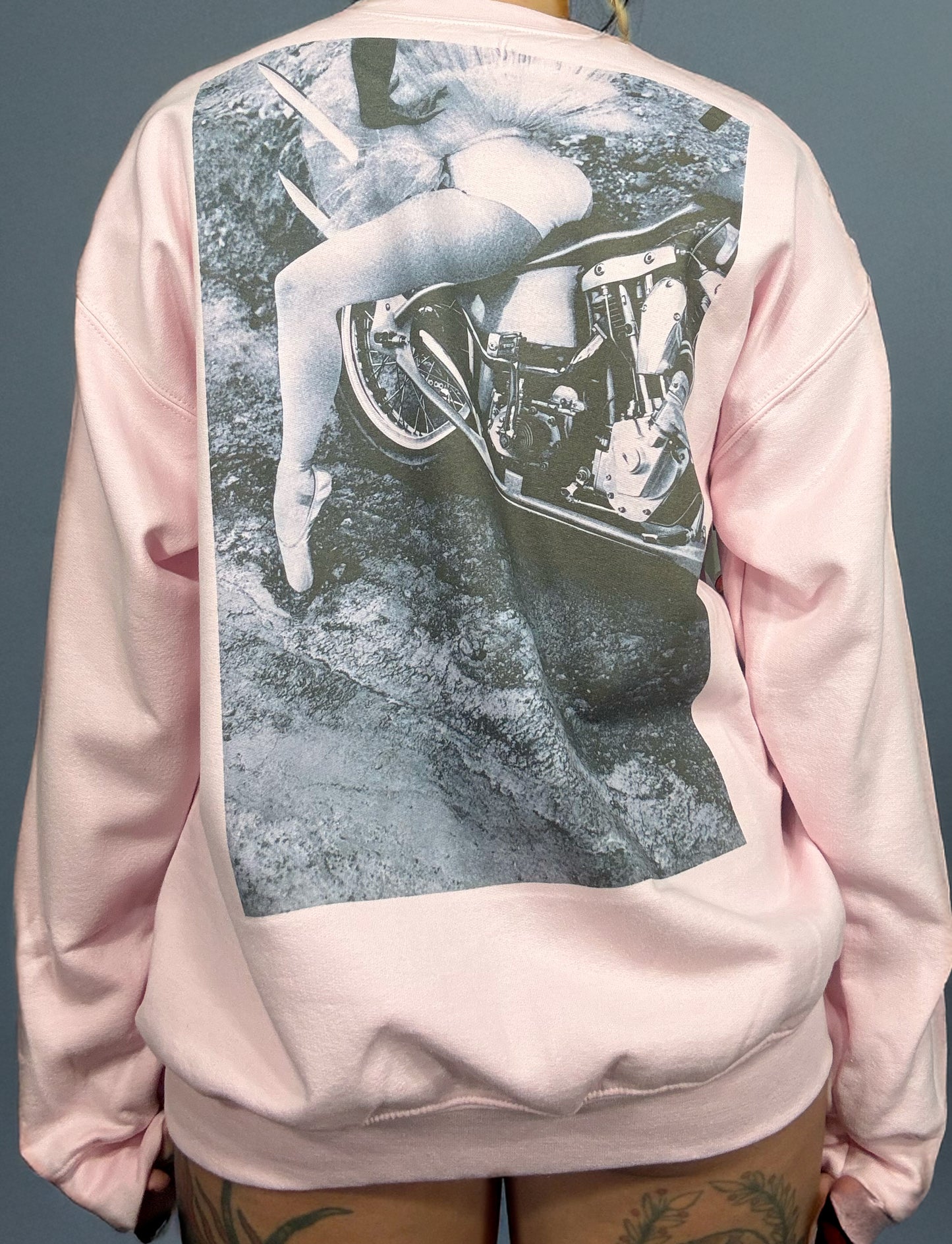 PAINTED LADY XXXX. AMBER BALLET CREW NECK