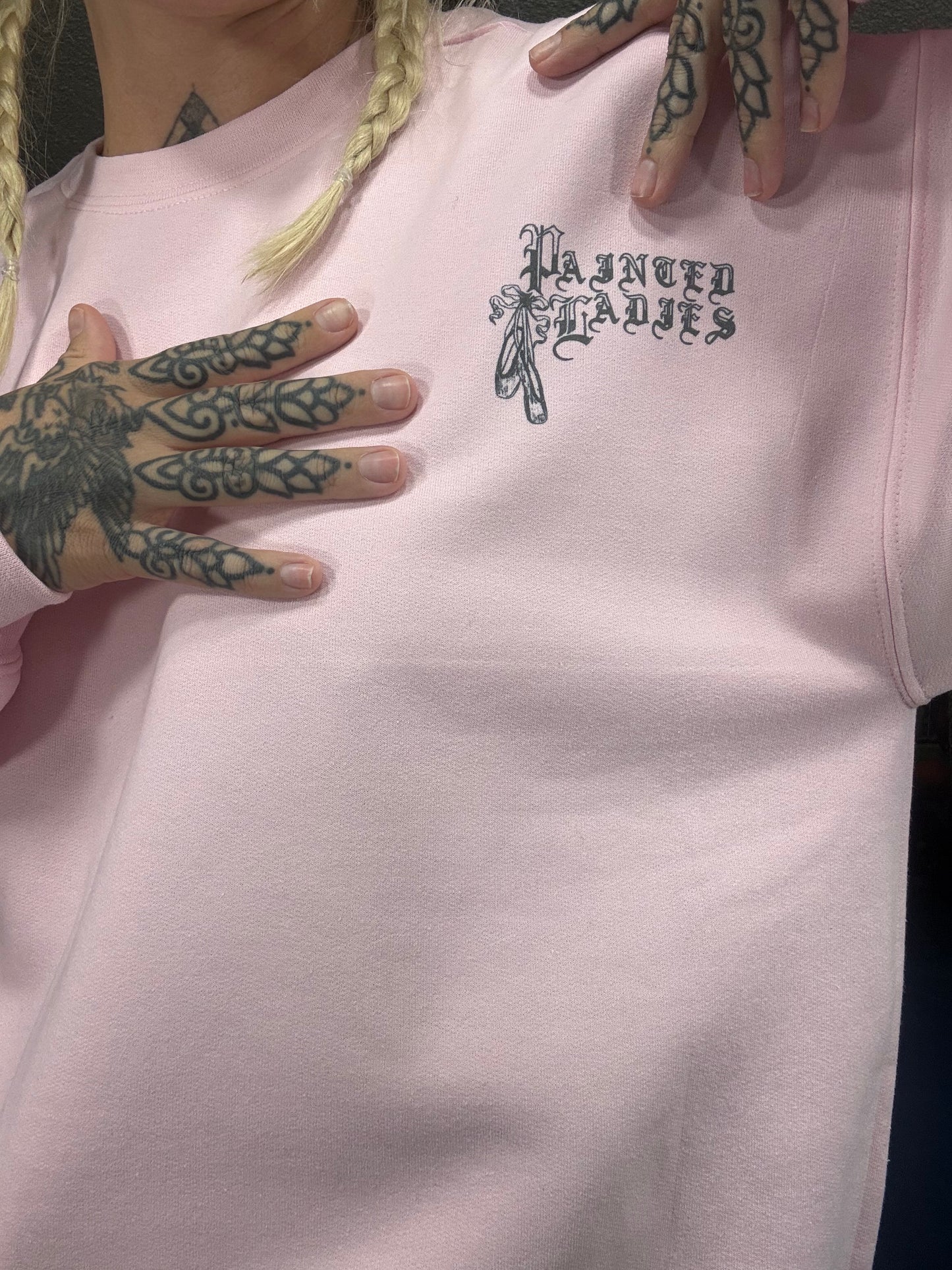 PAINTED LADY XXXX. AMBER BALLET CREW NECK