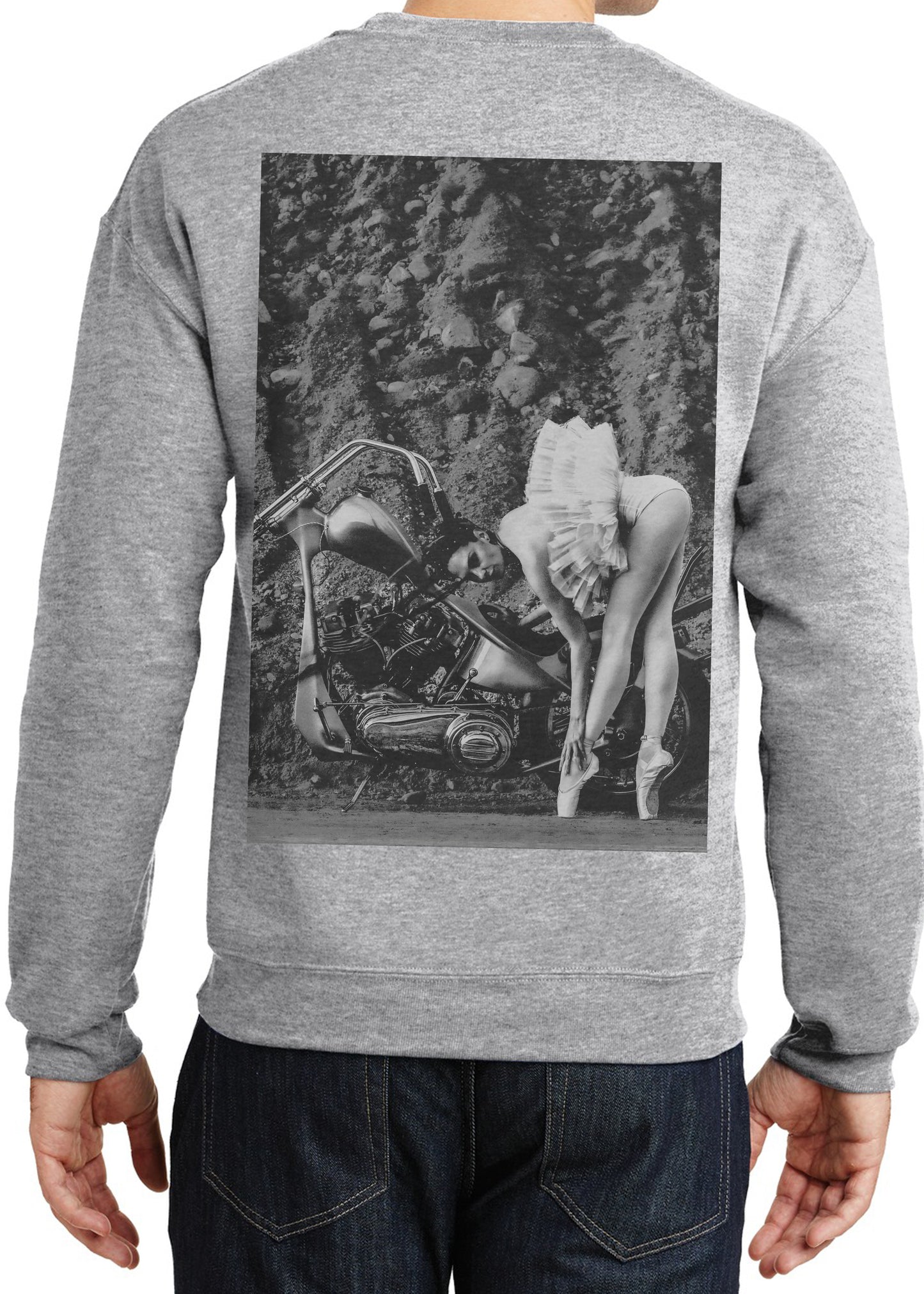 PAINTED LADY XXXX. AMBER BALLET CREW NECK