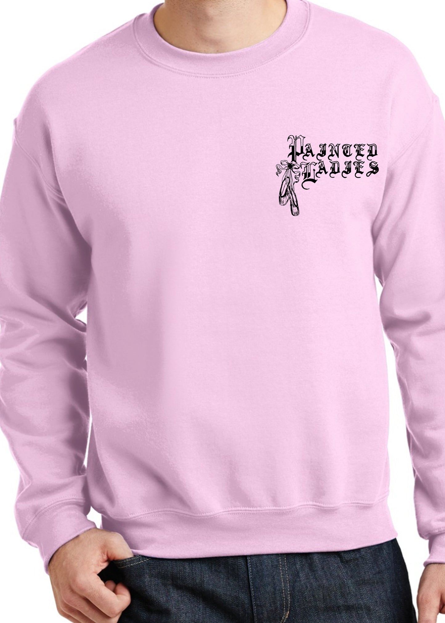PAINTED LADY XXXX. AMBER BALLET CREW NECK