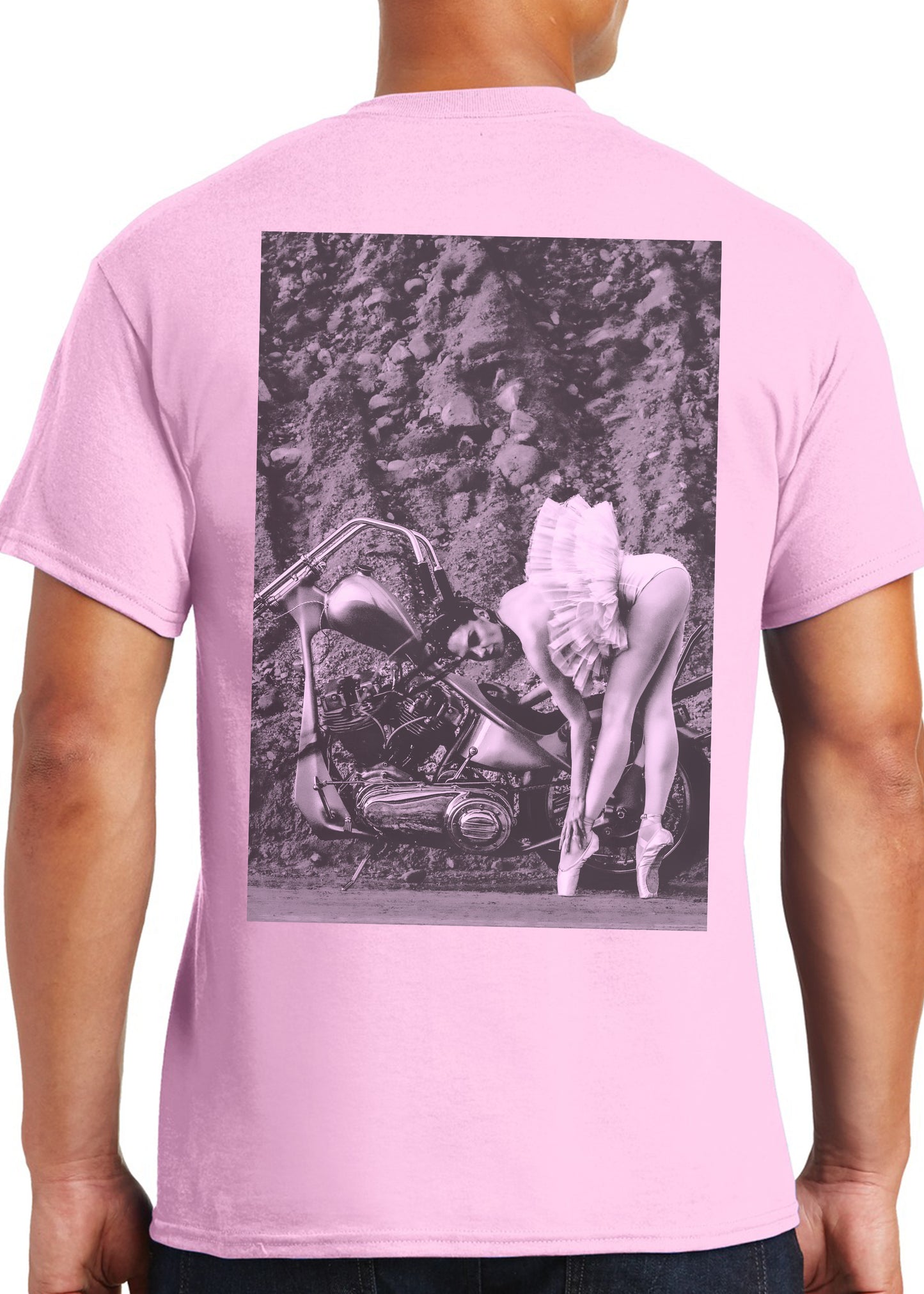 PAINTED LADY XXXX. AMBER tee PINK