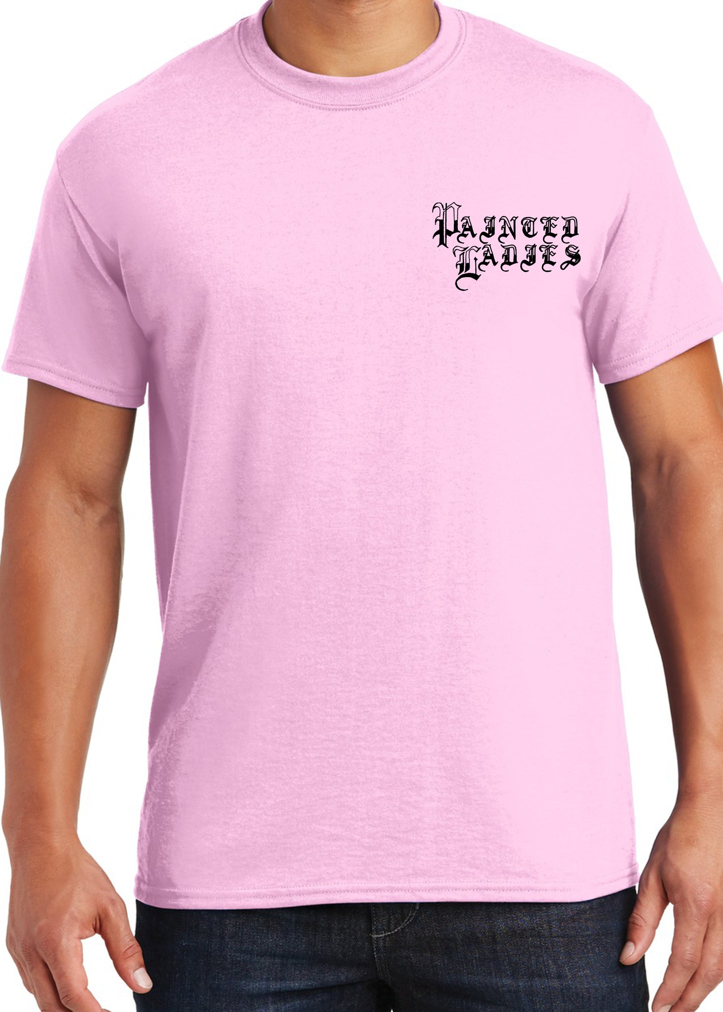 PAINTED LADY XXXX. AMBER tee PINK