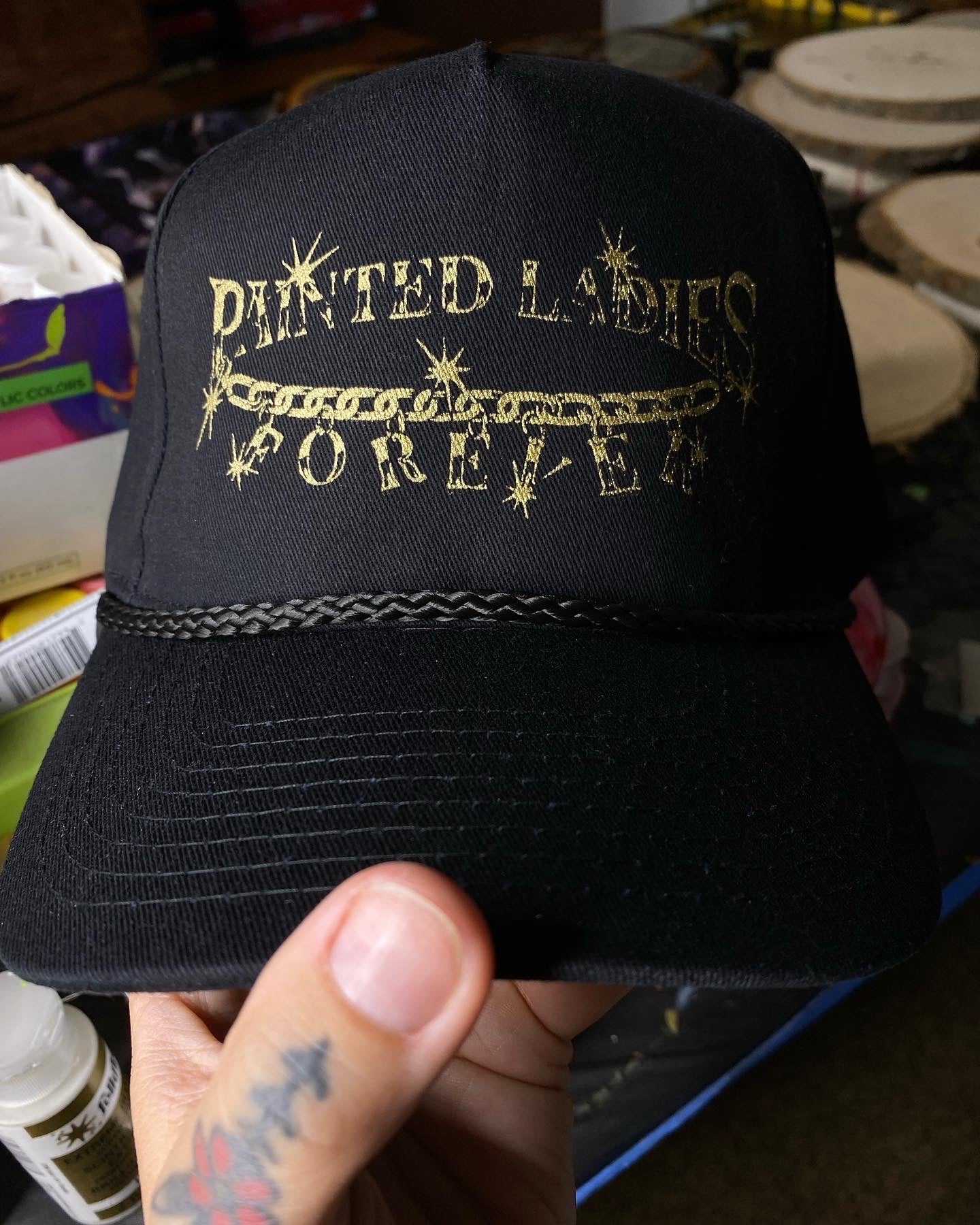 PAINTED LADIES FOREVER HAT!