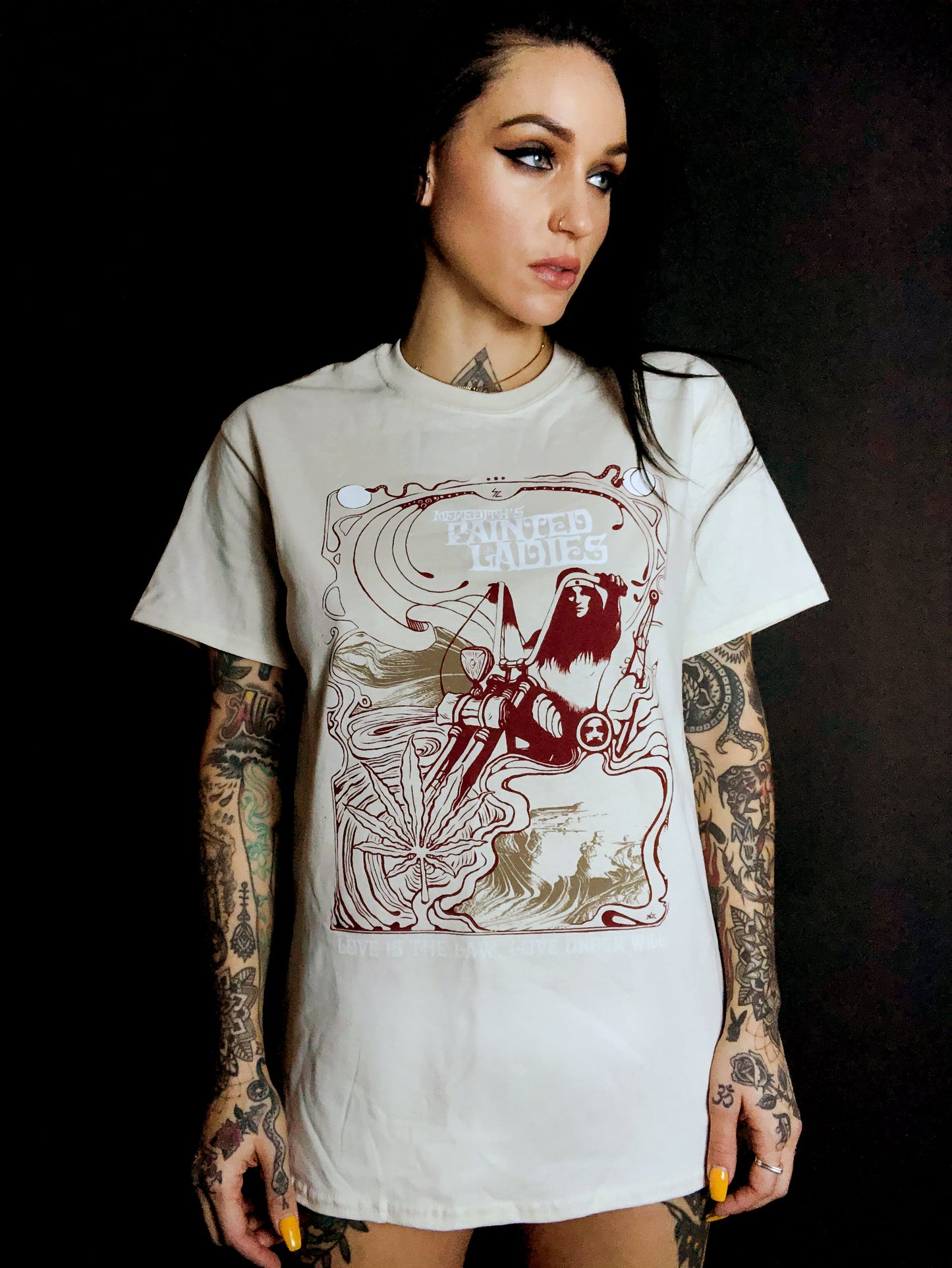 LOVE IS THE LAW~ LOVE UNDER WILL SAND TEE