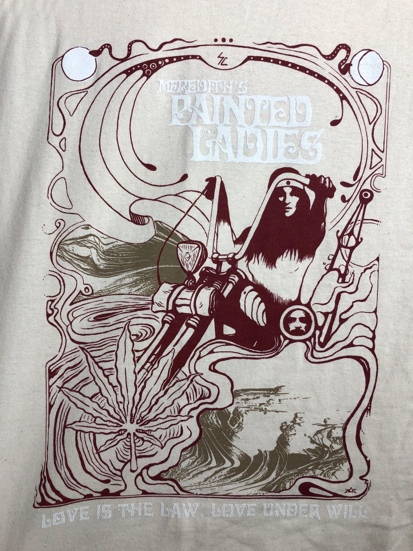 LOVE IS THE LAW~ LOVE UNDER WILL SAND TEE